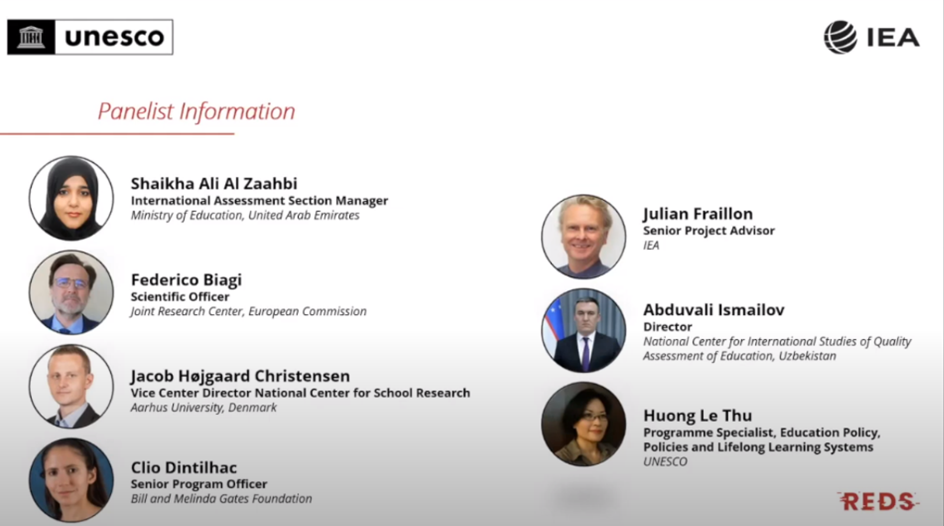 REDS: Panelists and Moderator